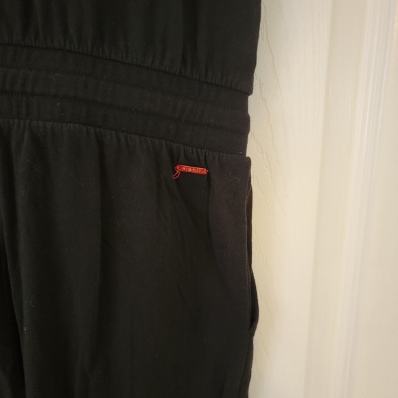 N: Philanthropy Sz S World Jumpsuit Drawstring Waist Distressed Joggers - Picture 10 of 14